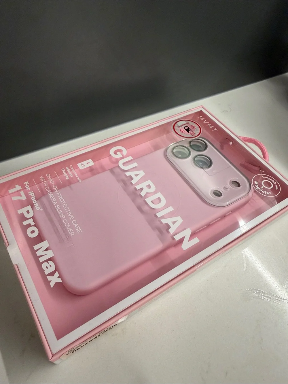 MVMT Guardian Snap-On Case with Camera Bump Cover for iPhone 17 Pro Max